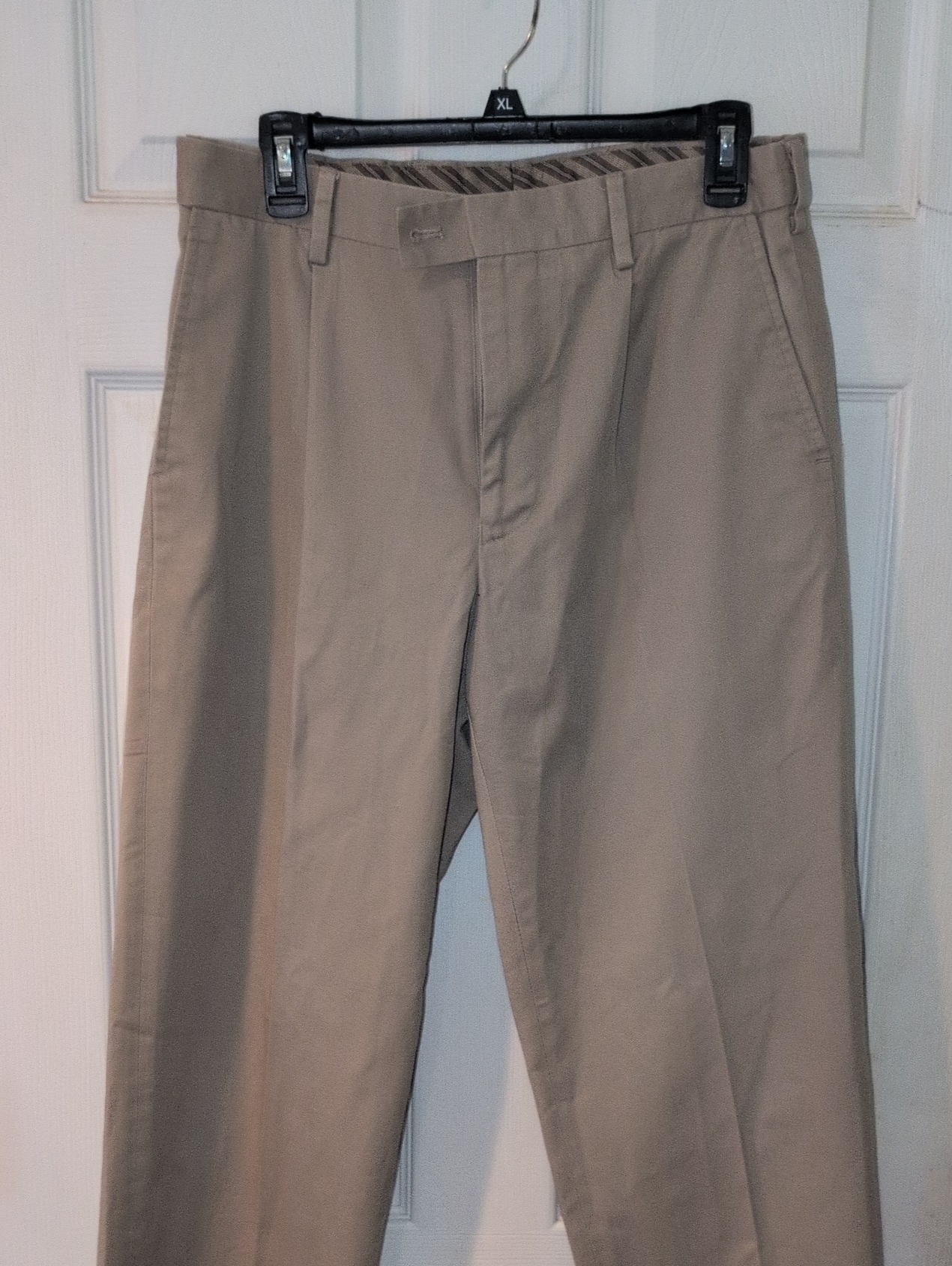 Saddlebred Straight Fit Tan Chino Pants